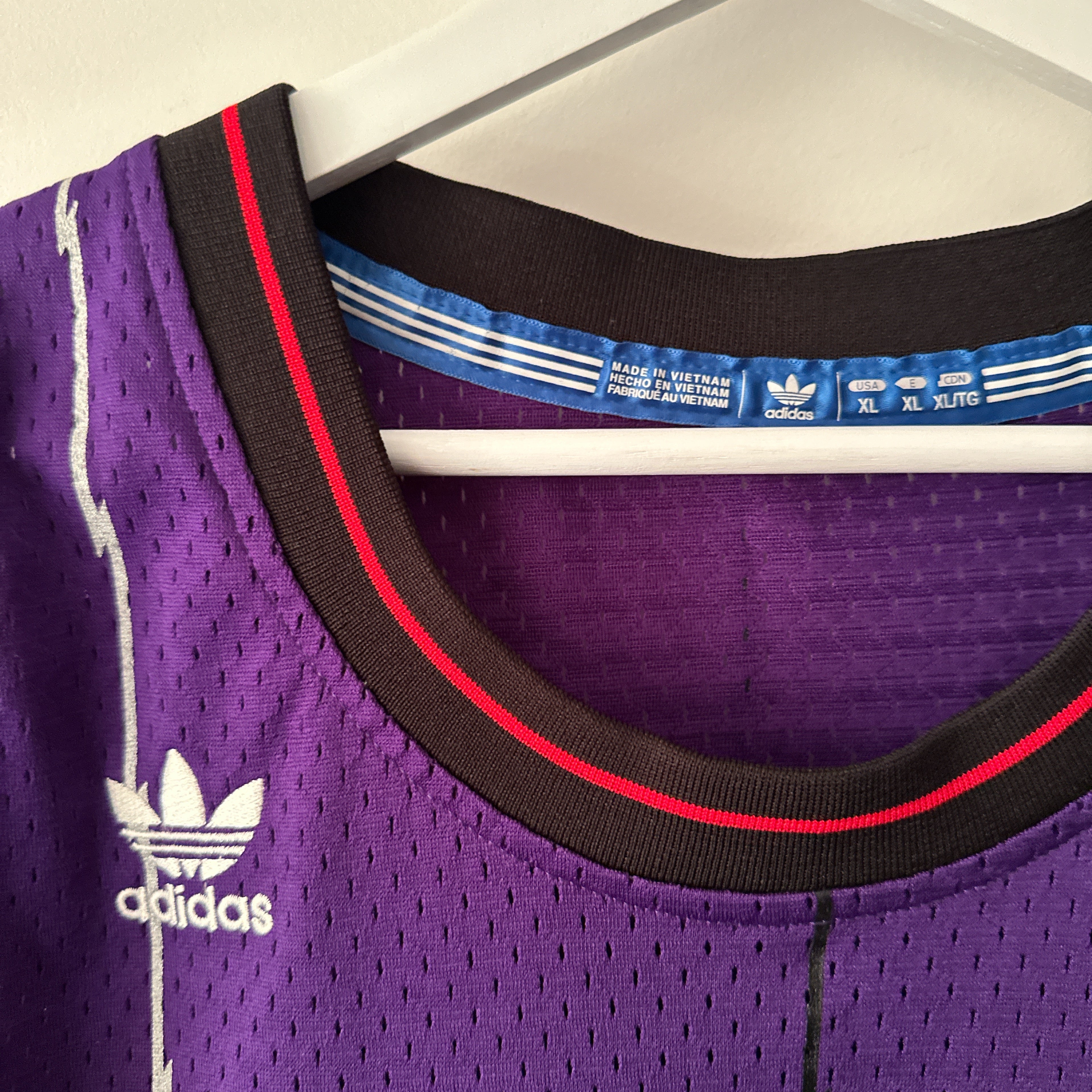 Toronto Raptors Vince Carter Adidas jersey - XL