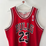 Load image into Gallery viewer, Chicago Bulls Michael Jordan Champion jersey - XL
