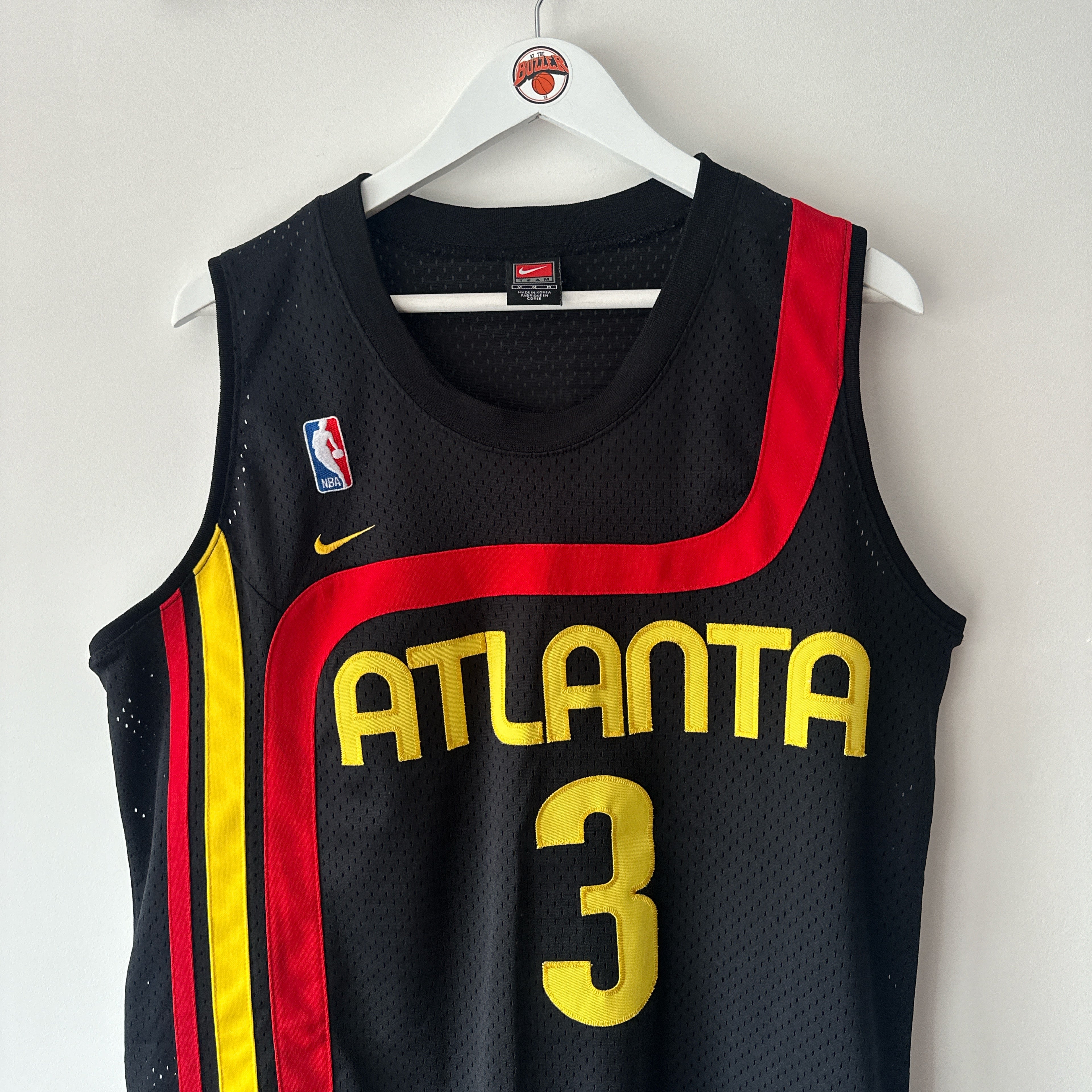 Atlanta Hawks Shareef Abdur Rahim Nike rewind jersey - Medium (Fits large)