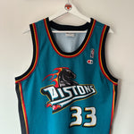 Afbeelding in Gallery-weergave laden, Detroit Pistons Grant Hill Champion jersey - Large
