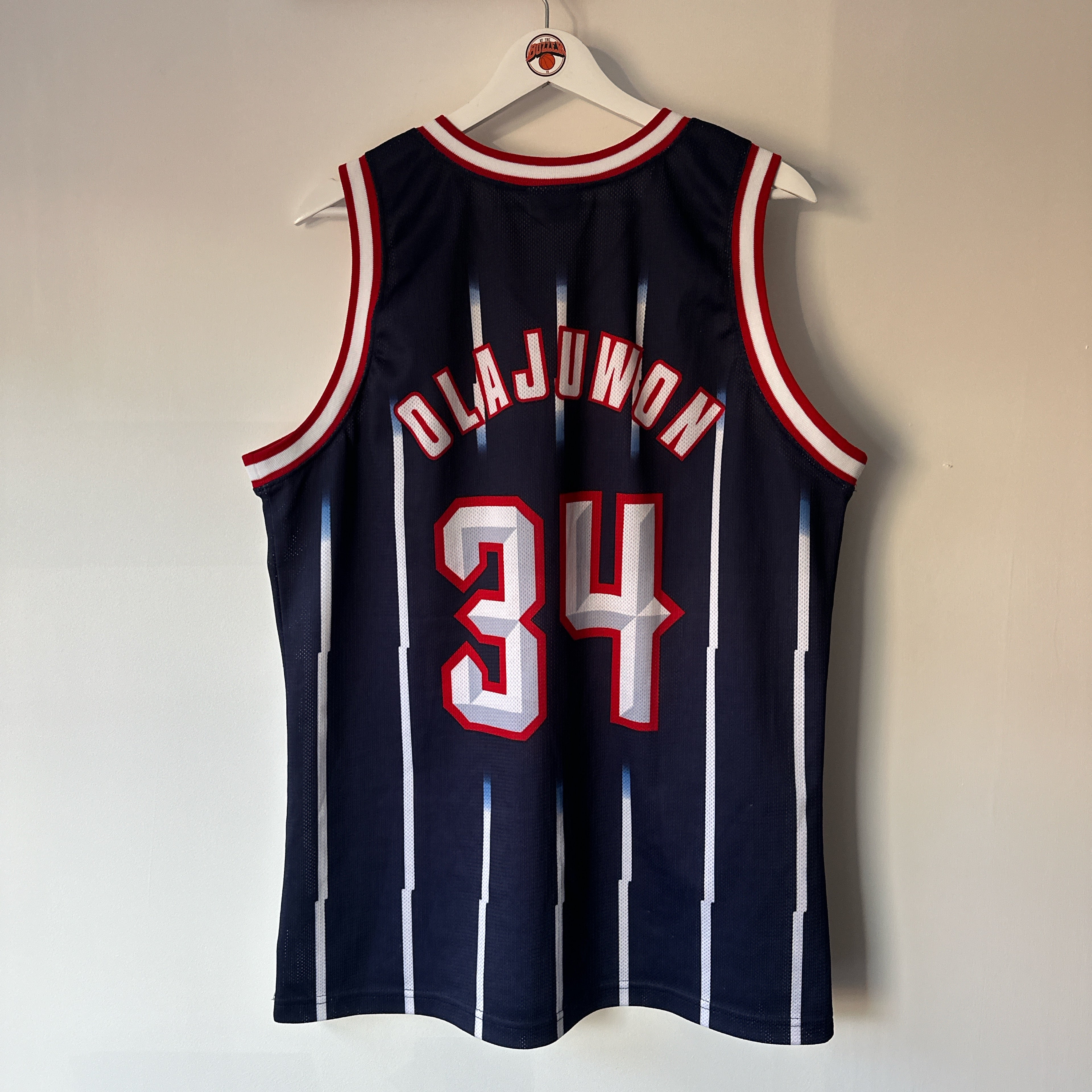 Houston Rockets Hakeem Olajuwon Champion jersey - Large