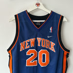 Ladda upp bild till gallerivisning, New York Knicks Allan Houston Nike jersey - Youth Large
