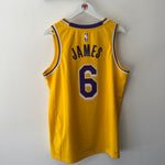 Indlæs billede til gallerivisning Los Angeles Lakers Lebron James Jordan jersey - Large
