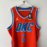 Afbeelding in Gallery-weergave laden, Oklahoma City Thunder Shai Gilgeous a Alexander Jordan jersey - XL
