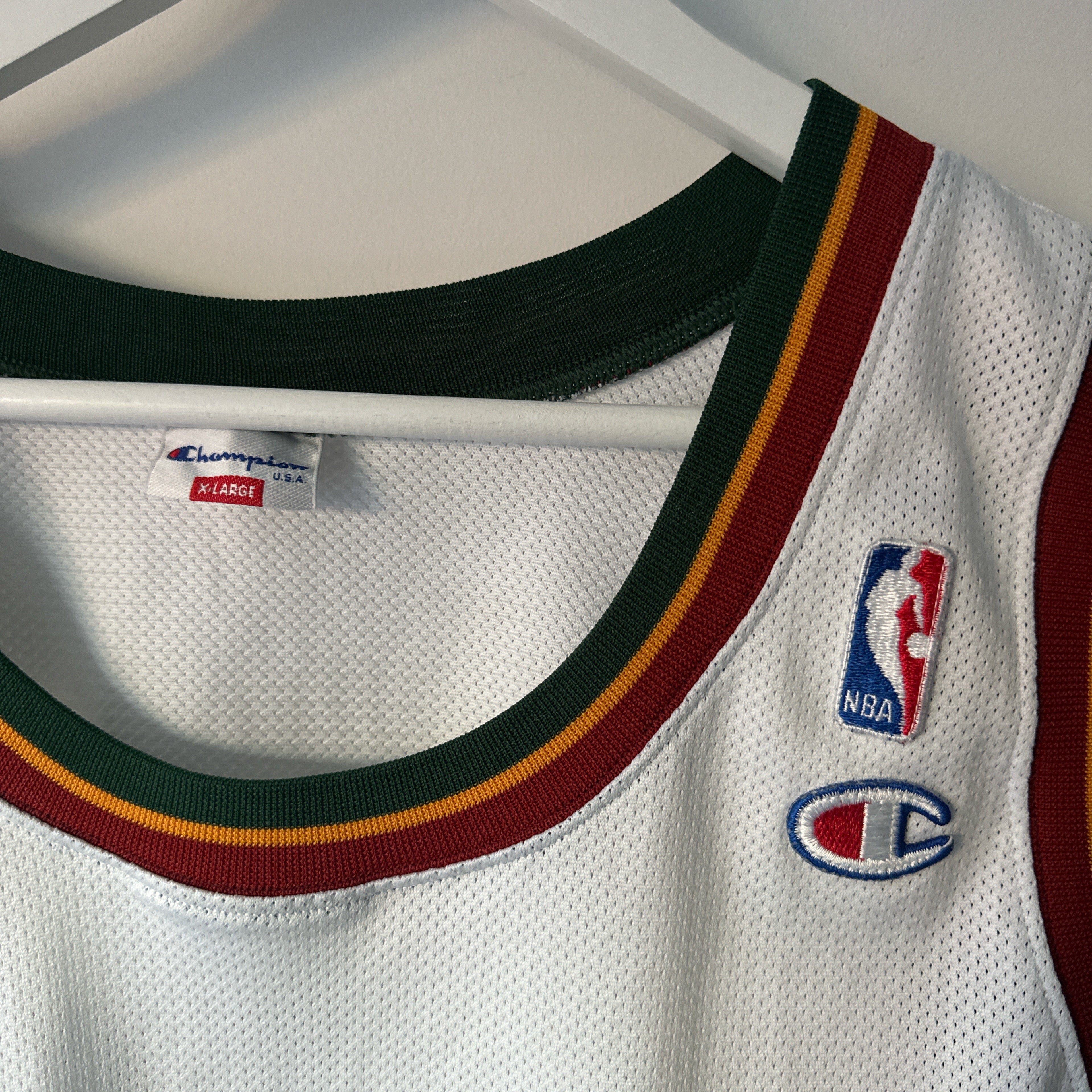 Seattle SuperSonics Shawn Kemp Champion jersey - XL