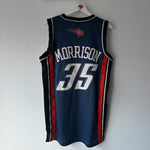 Lade das Bild in den Galerie-Viewer, Charlotte Bobcats Adam Morrison Adidas jersey - Small (Fits Medium)
