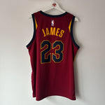 Load image into Gallery viewer, Cleveland Cavliers LeBron James Nike jersey - Large
