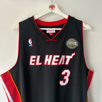 Load image into Gallery viewer, Miami Heat Dwayne Wade Mitchell &amp; Ness jersey - XL
