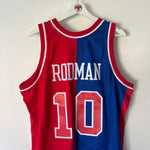 Indlæs billede til gallerivisning Detroit Pistons Dennis Rodman Mitchell &amp; Ness jersey - XL
