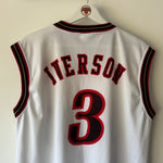 Cargar imagen en el visor de la galería, Philadelphia 76ers Allen Iverson Champion jersey - Medium
