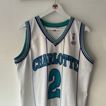 Load image into Gallery viewer, Charlotte Hornets Larry Johnson  Champion jersey - Large
