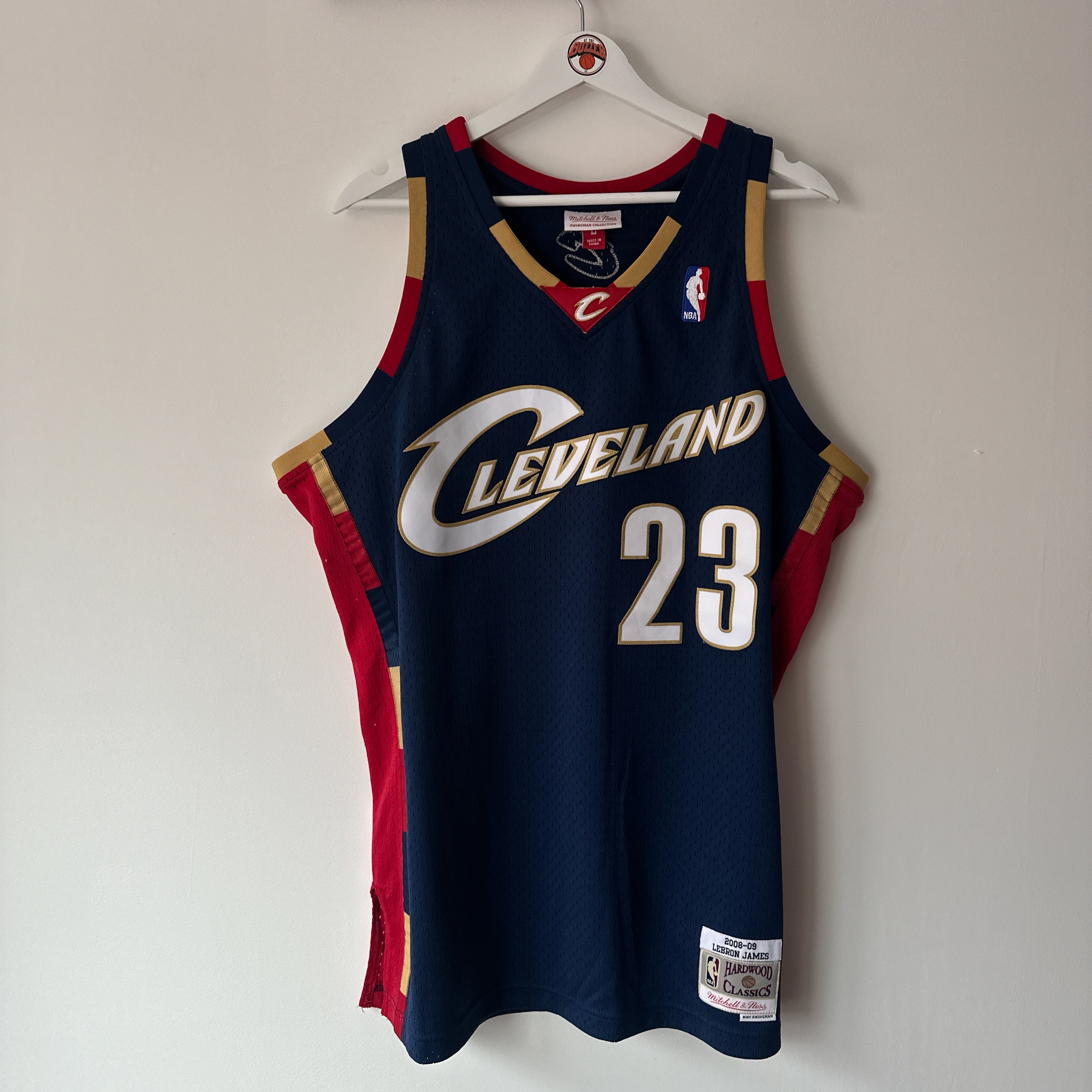 Cleveland Cavaliers Lebron James Mitchell & Ness jersey - Large