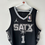 Load image into Gallery viewer, San Antonio Spurs Victor Wembanyama Jordan jersey - XL
