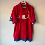 Load image into Gallery viewer, Philadelphia 76ers Nike Rewind shooting shirt - Large
