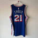 Cargar imagen en el visor de la galería, Philadelphia 76ers Joel Embiid Nike jersey - XL
