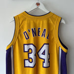 Φόρτωση εικόνας στο εργαλείο προβολής Συλλογής, Los Angeles Lakers Shaquille O’Neal Champion jersey - Large

