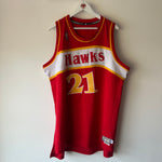 Load image into Gallery viewer, Atlanta Hawks Dominique Wilkins Adidas jersey - XL
