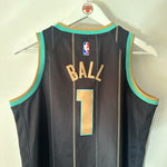 Load image into Gallery viewer, Charlotte Hornets Lamelo Ball Jordan jersey - Youth Large
