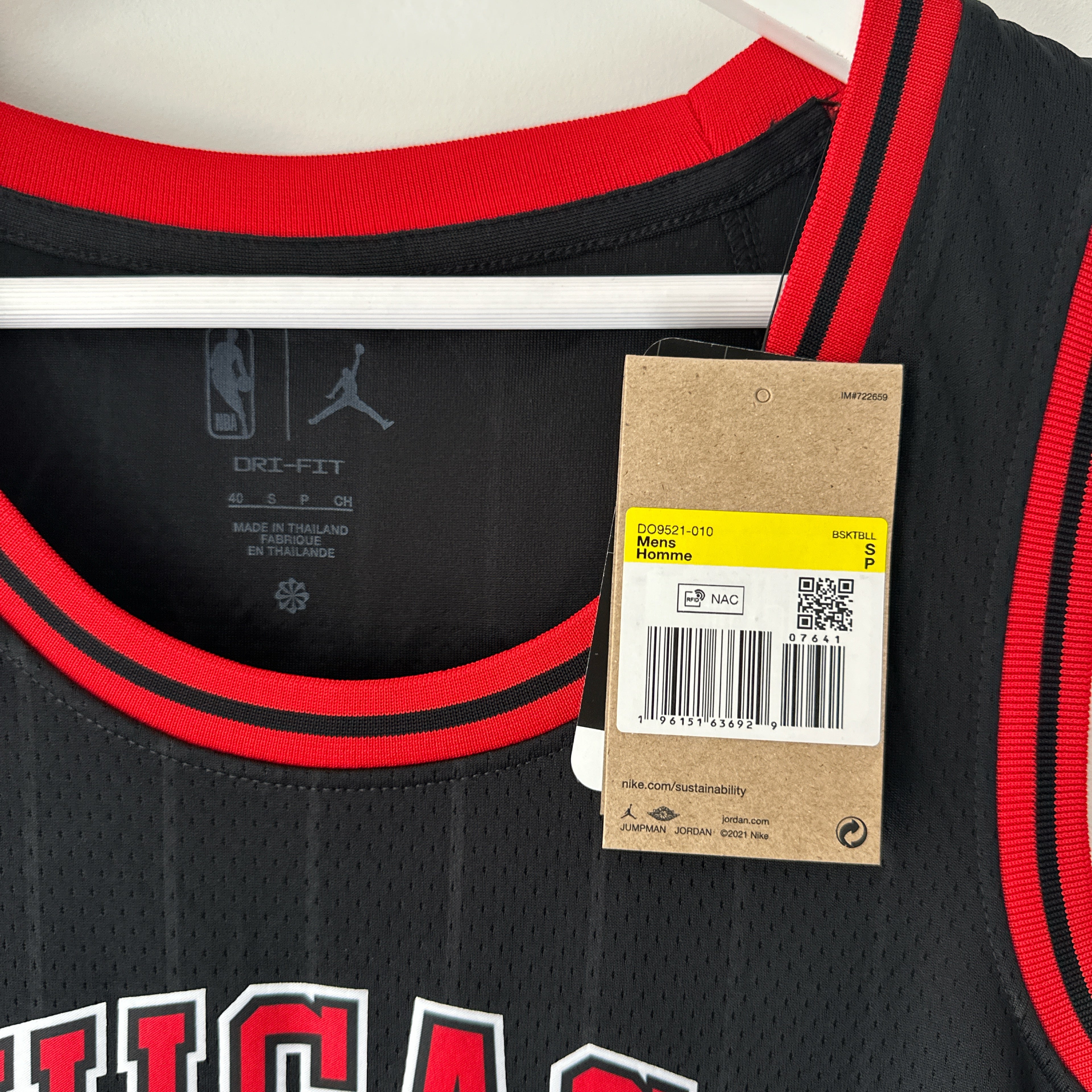 Chicago Bulls Demar Derozan Jordan jersey - Small
