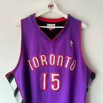 Load image into Gallery viewer, Toronto Raptors Vince Carter Mitchell &amp; Ness jersey - XXL

