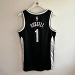 Load image into Gallery viewer, Brooklyn Nets D’Angelo Russell Nike swingman  jersey - Small

