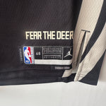 Ladda upp bild till gallerivisning, Milwaukee Bucks Giannis Antetokounmpo Jordan jersey - Large
