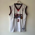 Cargar imagen en el visor de la galería, Philadelphia 76ers Allen Iverson Champion jersey - Medium
