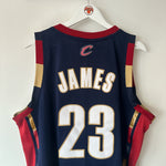 Load image into Gallery viewer, Cleveland Cavaliers Lebron James Reebok Jersey - Large (Fits XL)
