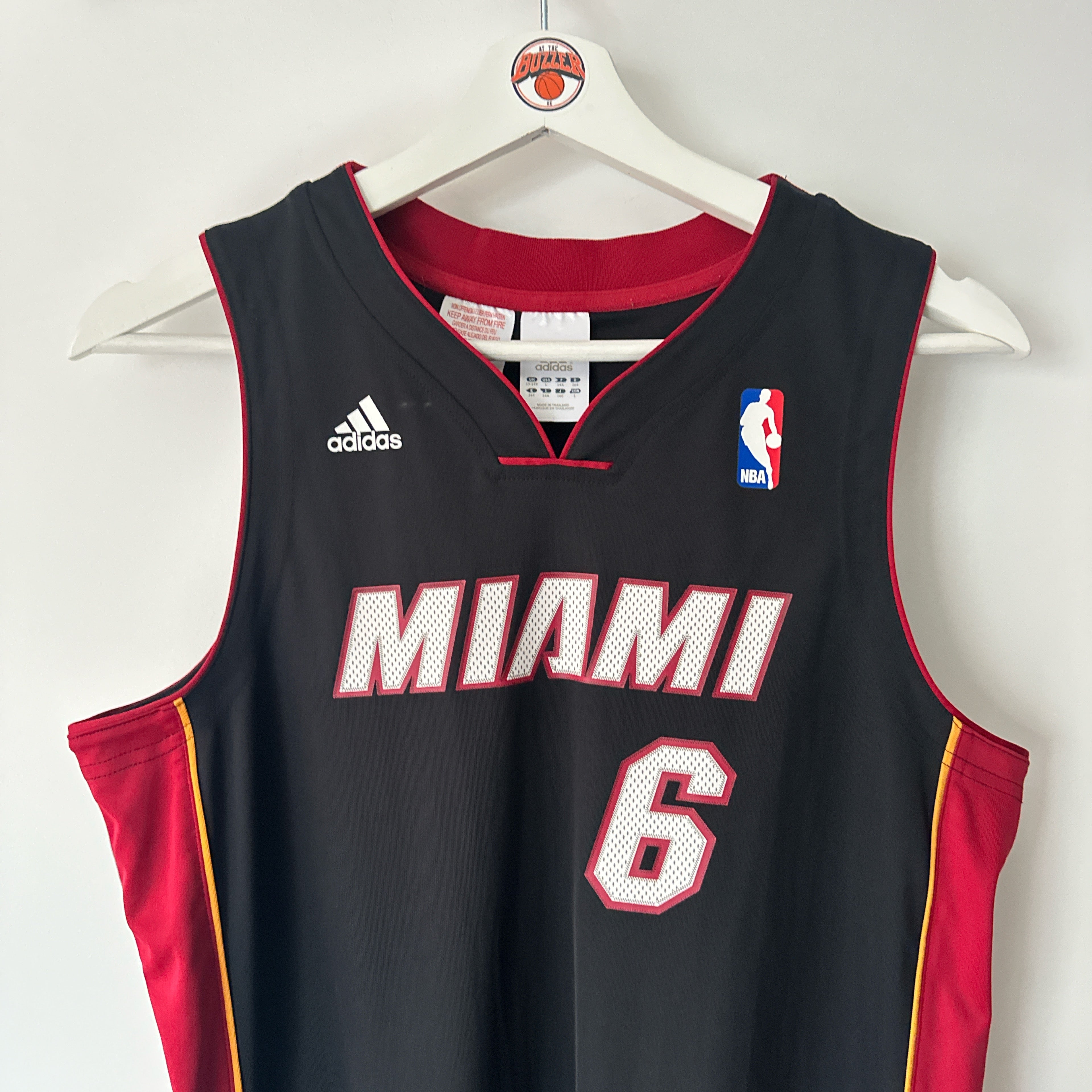 Miami Heat Lebron James Adidas  jersey - Youth Large