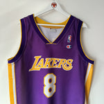 Görseli Galeri görüntüleyiciye yükleyin, Los Angeles Lakers Kobe Bryant Champion jersey - Large
