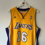 Charger l'image dans la galerie, Los Angeles Lakers Pau Gasol Adidas jersey - Medium
