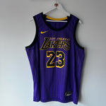 Load image into Gallery viewer, Los Angeles Lakers Lebron James Nike jersey - XXL (Fits XL)
