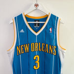 Load image into Gallery viewer, New Orleans Hornets Chris Paul Adidas swingman Jersey - Small (fits medium)
