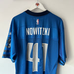 Load image into Gallery viewer, Dallas Mavericks Dirk Nowitzki Reebok NFL jersey - Medium (Fits Large)

