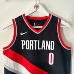 Indlæs billede til gallerivisning Portland Trailblazers Damien Lillard Nike jersey - Youth Medium
