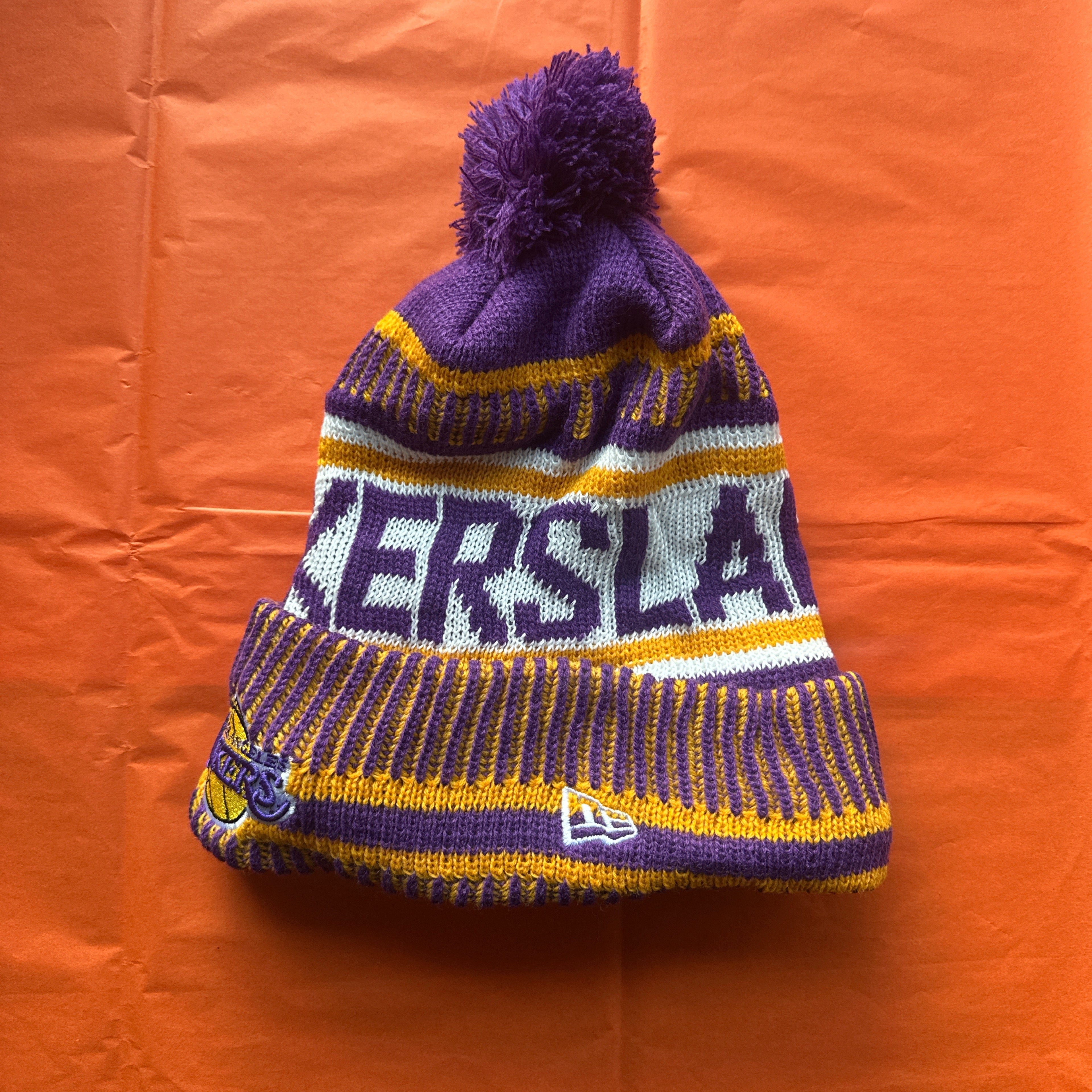 Los Angeles Lakers New Era beanie