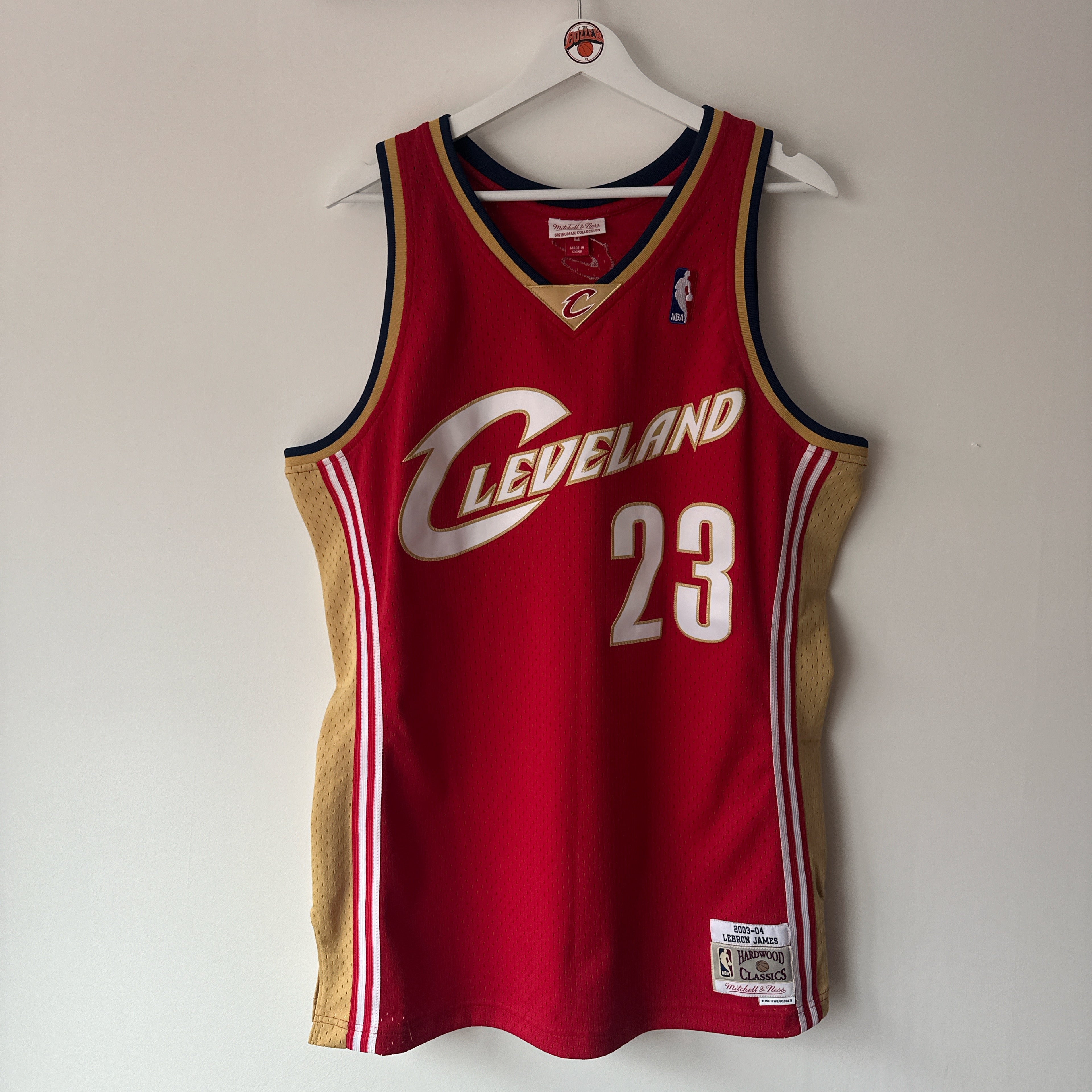 Cleveland Cavaliers Lebron James Mitchell & Ness jersey - Large