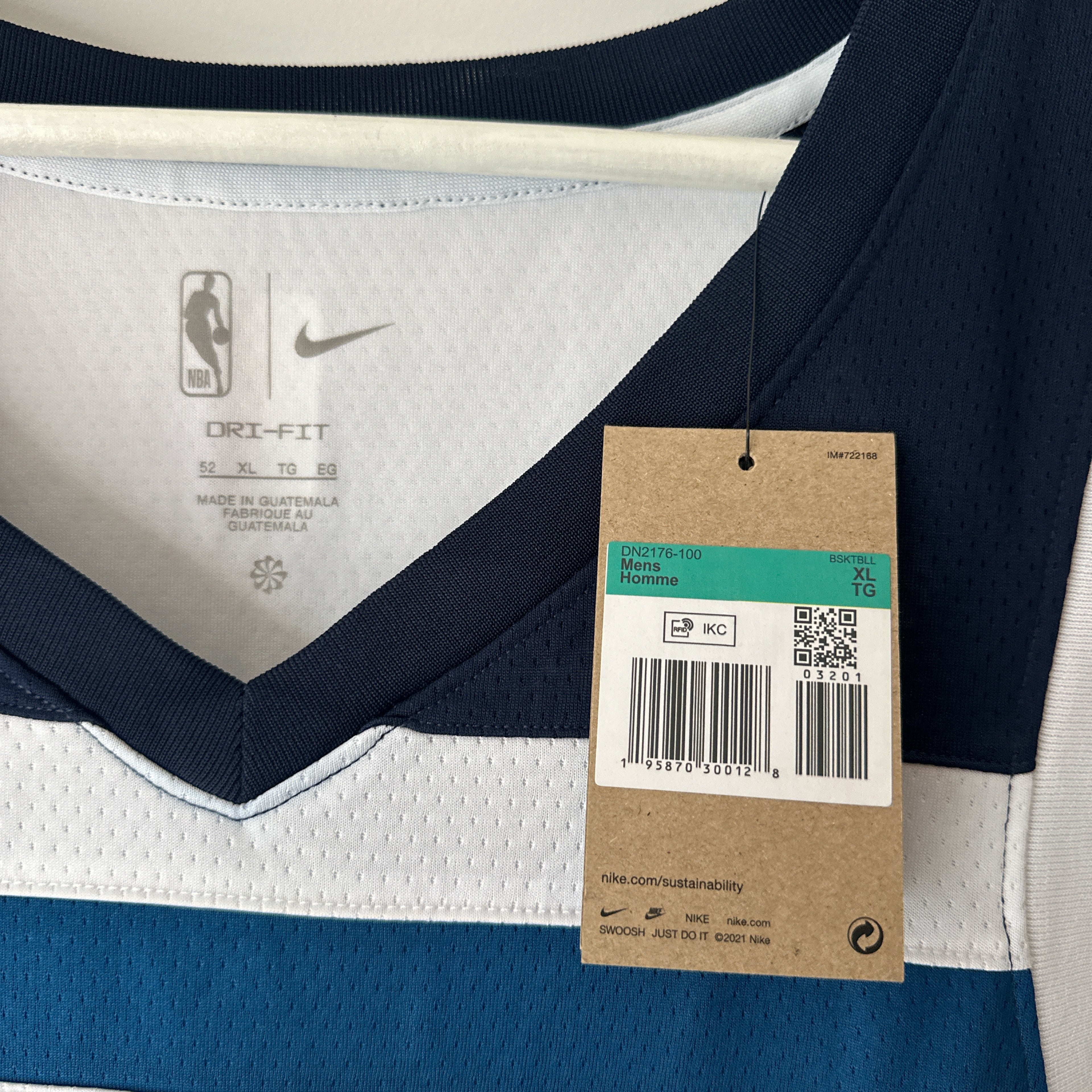 Minnesota Timberwolves Anthony Edwards Nike jersey - XL