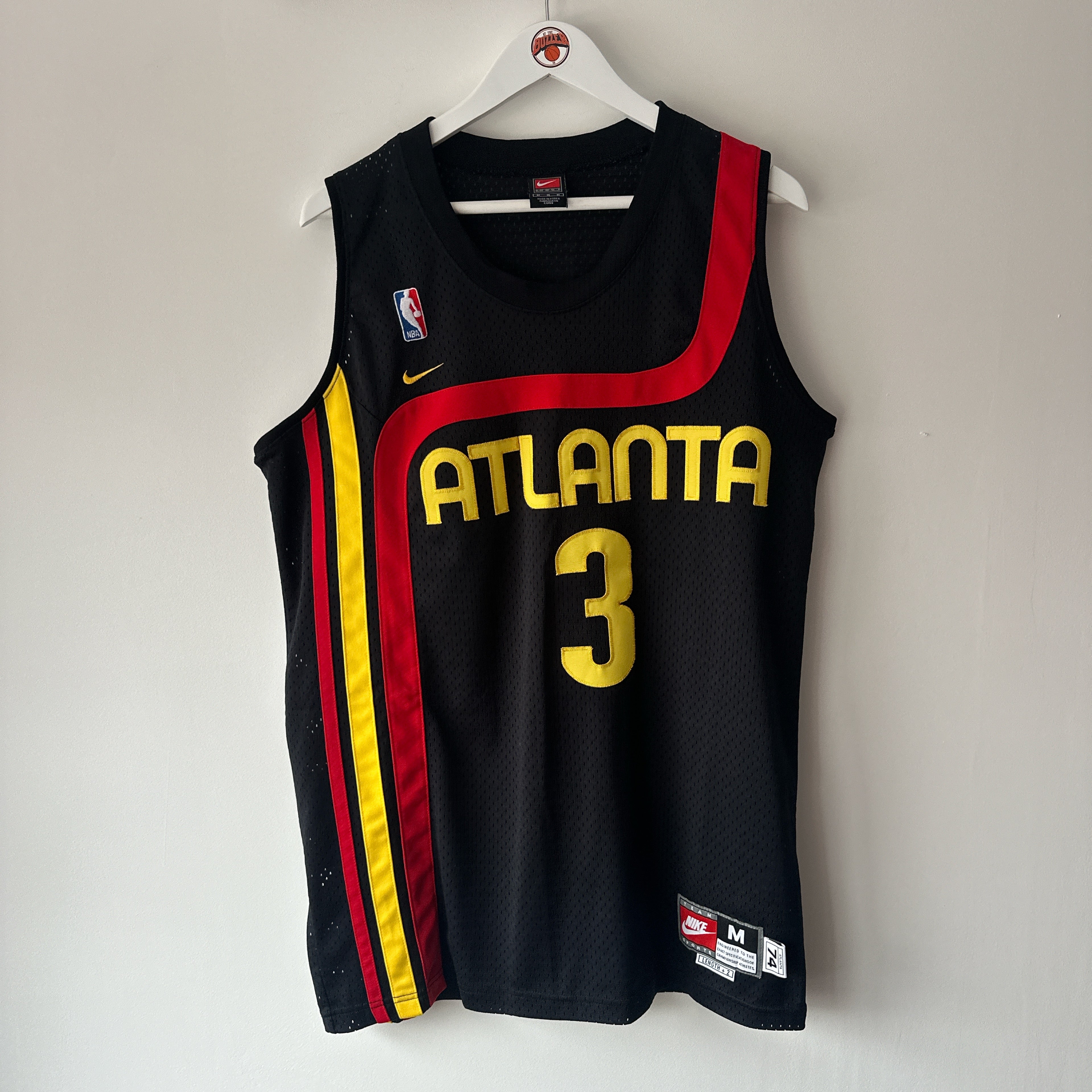 Atlanta Hawks Shareef Abdur Rahim Nike rewind jersey - Medium (Fits large)