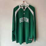 Load image into Gallery viewer, Boston Celtics Adidas warm up shirt  - Large (Fits XL)
