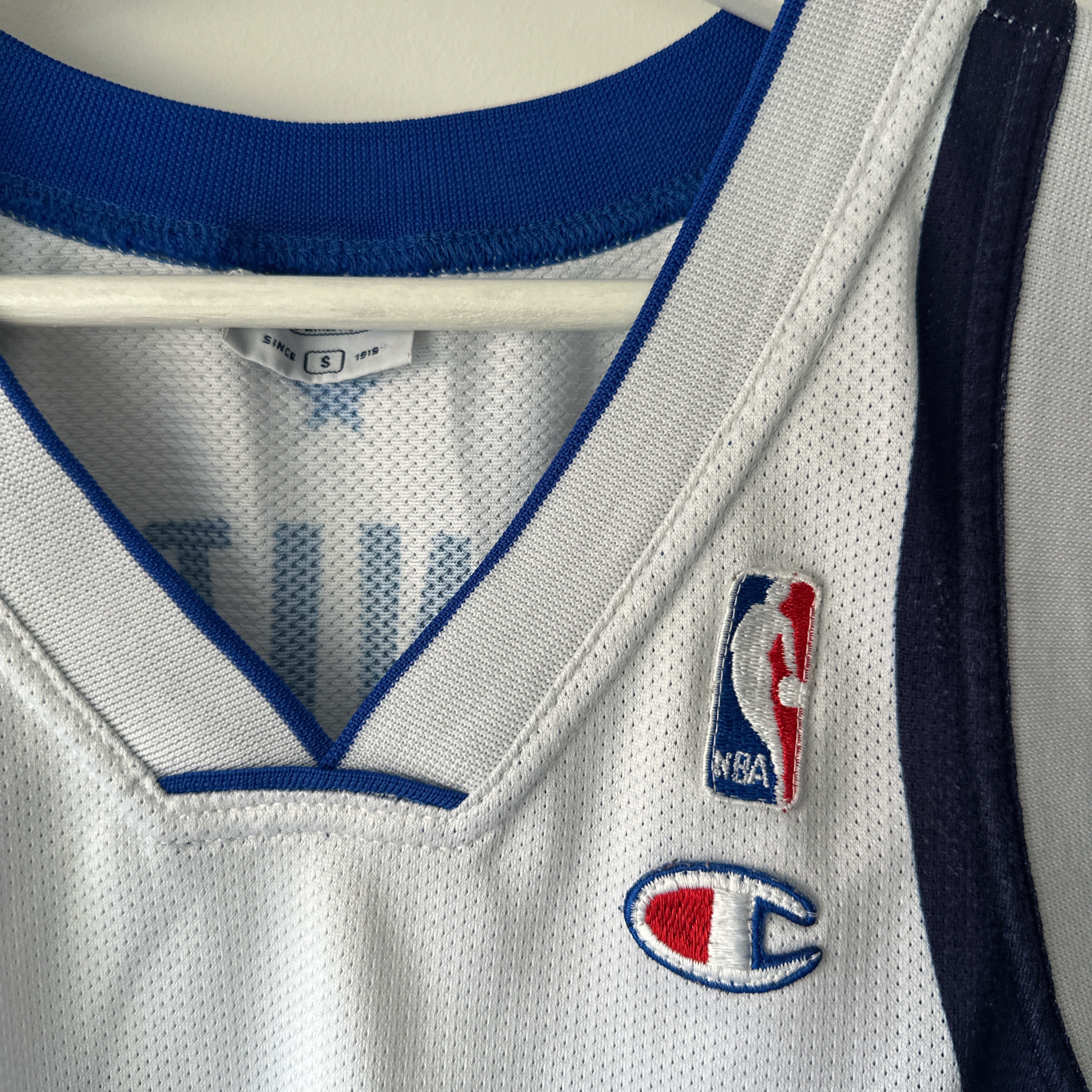 Dallas Mavericks Dirk Nowitzki Champion jersey - Small