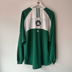 Load image into Gallery viewer, Boston Celtics Adidas warm up shirt  - Large (Fits XL)
