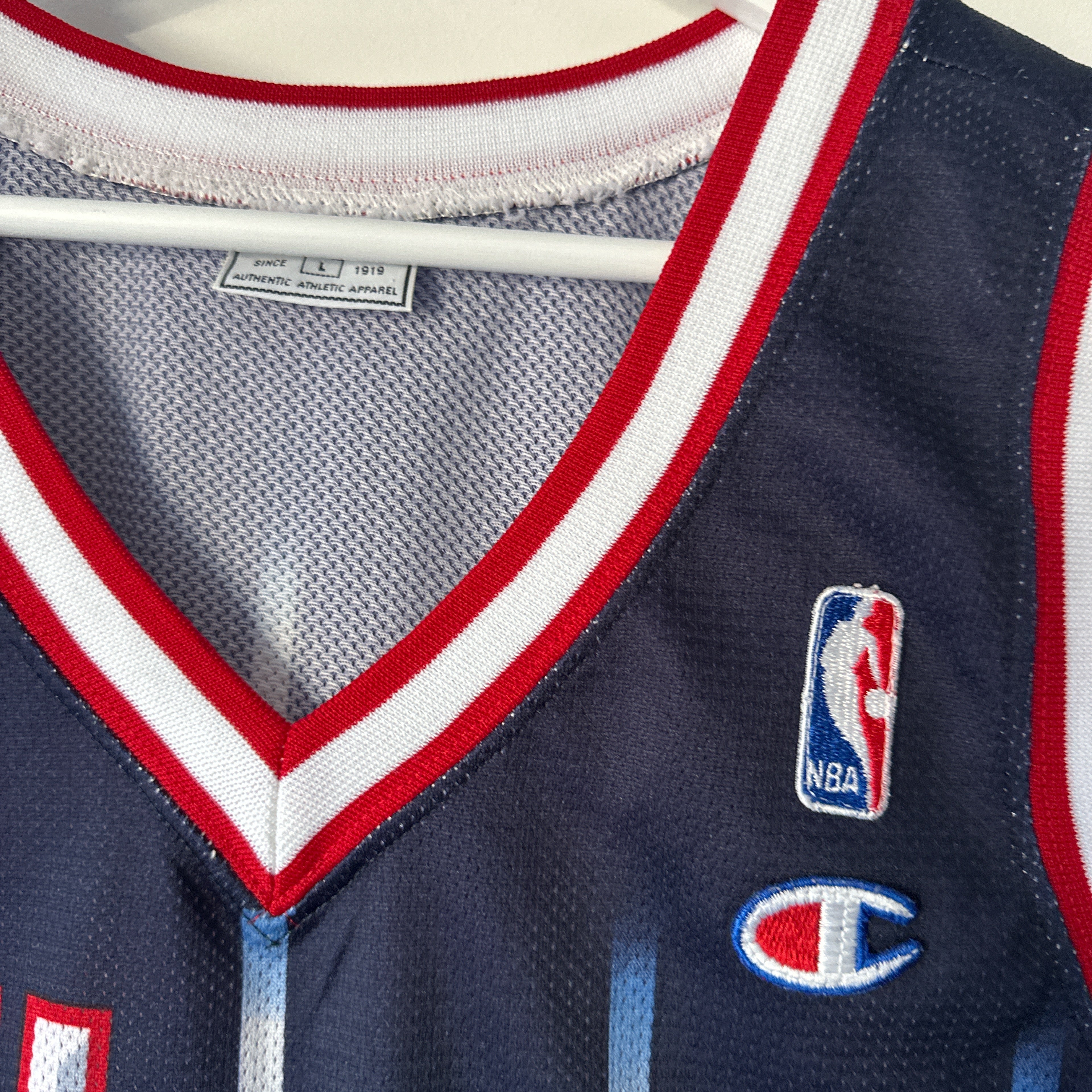 Houston Rockets Hakeem Olajuwon Champion jersey - Large