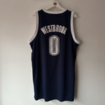 Load image into Gallery viewer, Oklahoma City Thunder Russell Westbrook Adidas jersey - Large
