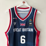 Carregar imagem no visualizador da galeria, Team Great Britain Basketball Lotto jersey - XL (fits large)
