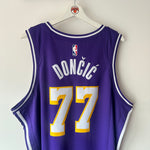 Load image into Gallery viewer, Los Angeles Lakers Luka Doncic Jordan jersey - XL
