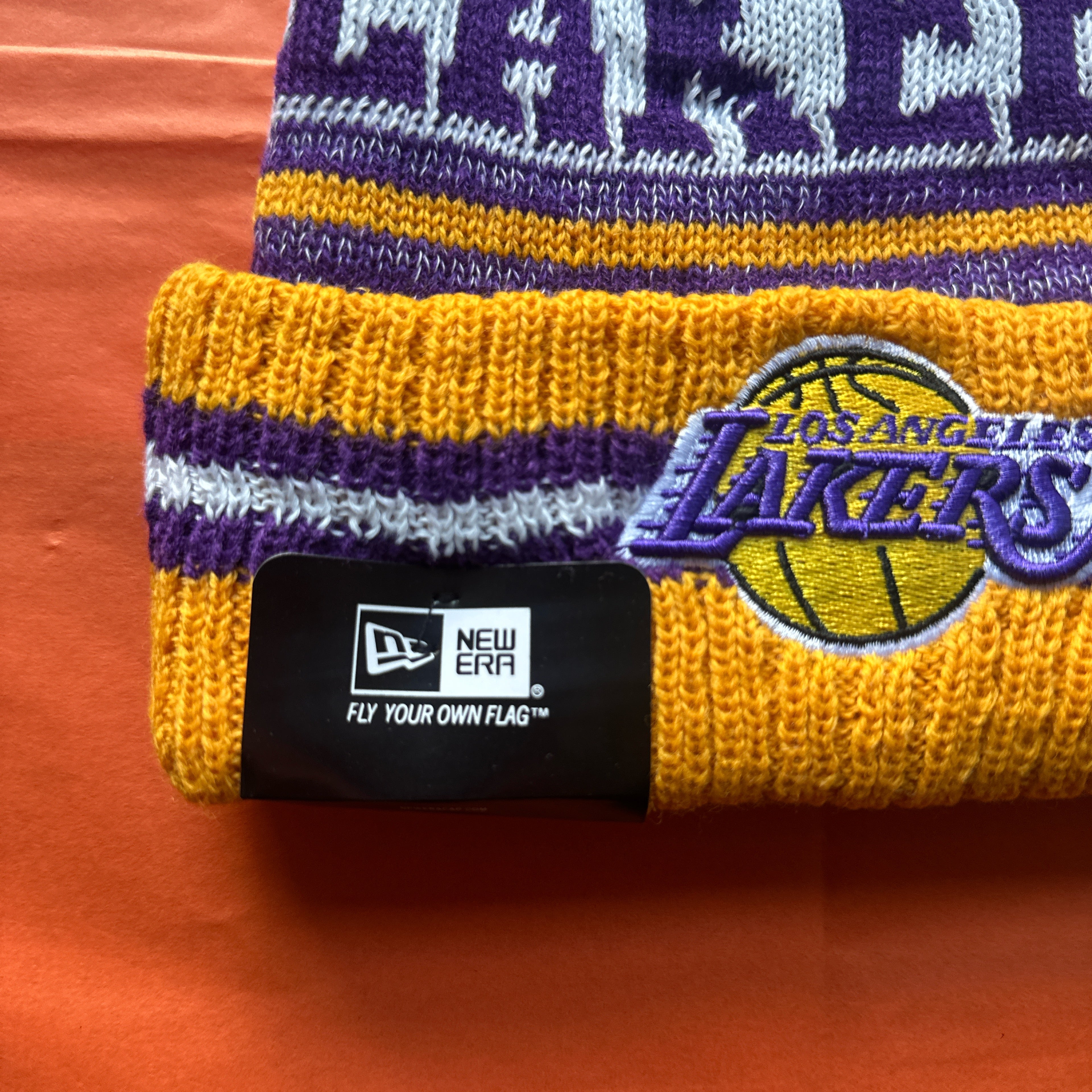 Los Angeles Lakers New Era beanie