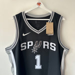Afbeelding in Gallery-weergave laden, San Antonio Spurs Victor Wembanyama Nike jersey - XL
