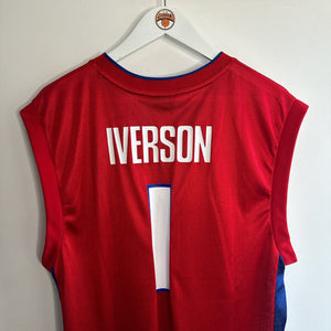 Detroit Pistons Allen Iverson Adidas jersey - Medium