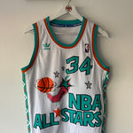 Load image into Gallery viewer, NBA All - Star Hakeem Olajuwon Adidas jersey - Small (Fits medium)
